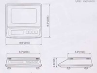 CAS-USA PWII Portion Control Bench Scales - 2
