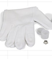 <!--Rice Lake 0.5 to 500 Milligram (mg) Range ASTM Class 2 Individual Leaf Stainless Steel (SST) Weight Kits - 2-->