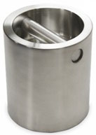 <!--Rice Lake 5 to 30 Kilogram (kg) Range ASTM Class 2 Individual Grip Handle Stainless Steel (SST) Weights-->