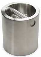 <!--Rice Lake 5 to 30 Kilogram (kg) Range ASTM Class 1 Individual Grip Handle Stainless Steel (SST) Weights-->