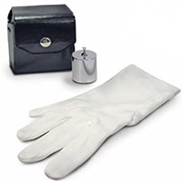 <!--Rice Lake 1 Gram (g) to 50 Kilogram (kg) Range ASTM Class 1 Individual Screw Knob Stainless Steel (SST) Weight Kits-->