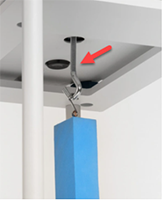 Under-Pan Weighing Hook (WX-015-0324) - 2