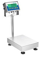 Adam Equipment 150 Pound (lb) Capacity and 19.7 x 15.7 Inch (in) Pan Size Gladiator® NTEP Washdown Checkweighing Scale