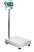 Adam Equipment 300 Pound (lb) Capacity and 19.7 x 15.7 Inch (in) Pan Size Gladiator® NTEP Washdown Checkweighing Scale
